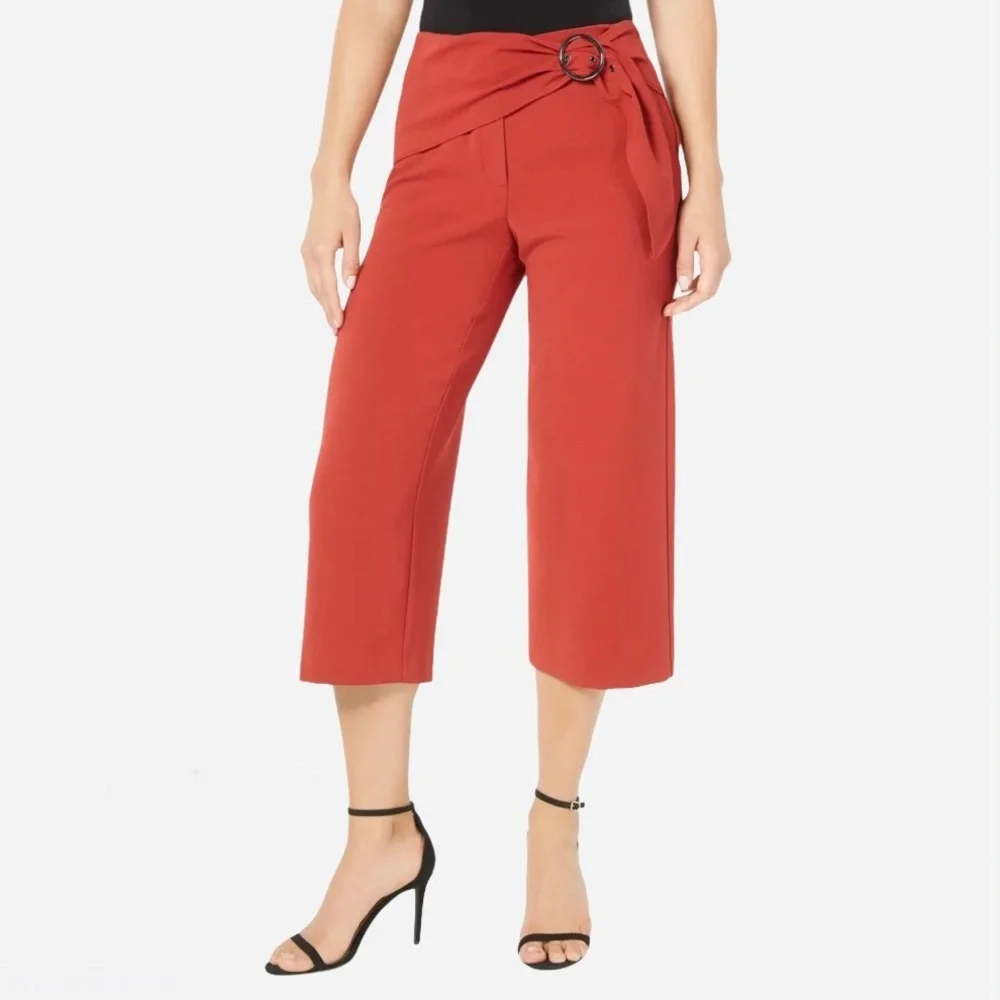 🌸New🌸 Alfani Women’s Tie Capri Pants Size 8 NWT